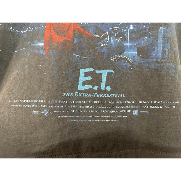 The Extra-Terrestrial E.T. 1982 Vintage Reprint Single Stitch - Picture 5 of 6